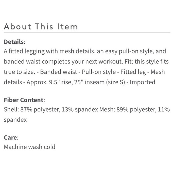 Nanette Lepore Motocross Mesh Panel Leggings - Picture 3 of 4